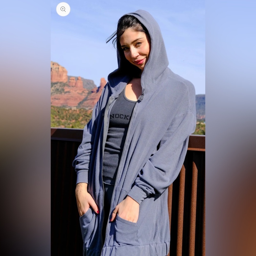 Fitigues oversized zip hoodie